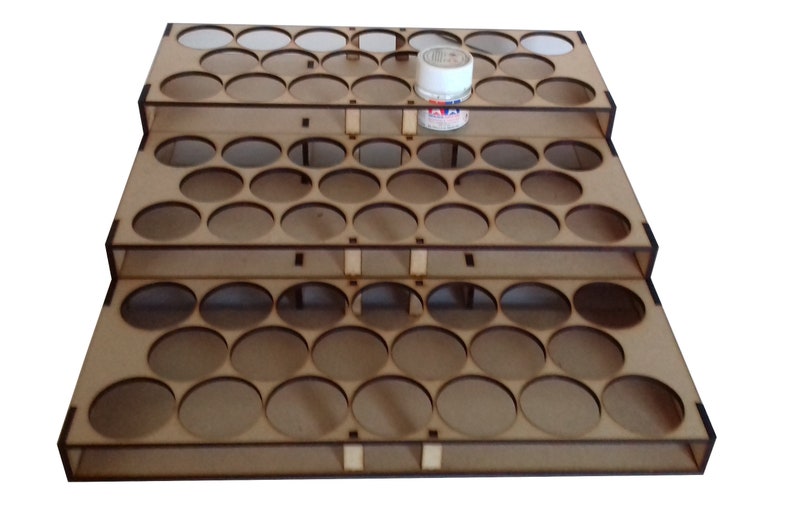 Paint Rack Designed for 60 TAMIYA 10ml Paint Pots Etsy Canada
