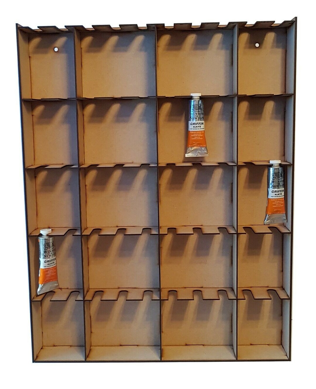 Paint Storage Rack 100 X 37ml WINDSOR & NEWTON PAINTS! Each Slot Holds ...