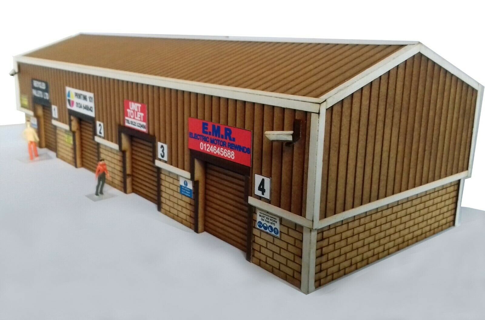 OO Gauge / 4mm / 176 Scale Industrial Unit / Warehouse Kit Etsy