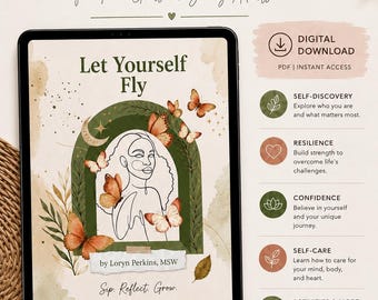 Let Yourself Fly | A Guided Self-Discovery Workbook for Teens & Young Adults |
