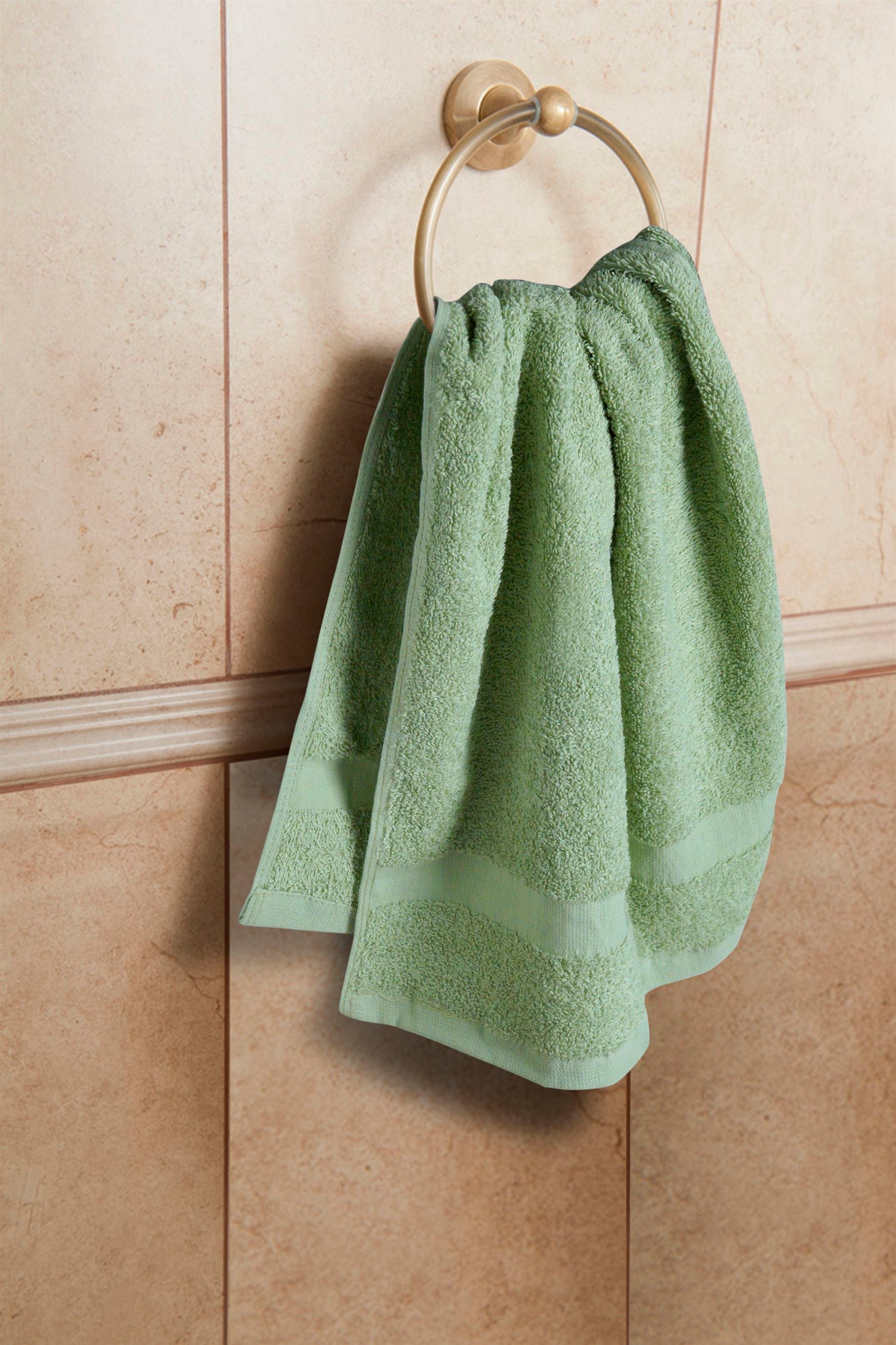 6 Pack Green Hand Towel 100 Cotton Premium Hand Towels Soft Etsy