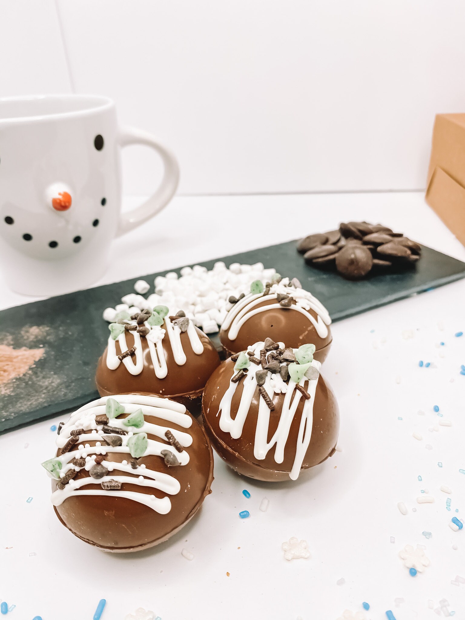 Hot Chocolate Bombs Cocoa Christmas Holiday Winter Valentines Etsy