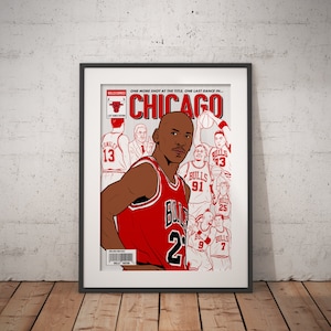 Okładka komiksu Chicago Bulls