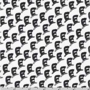Dr. Suess Express Yourself  | ADE-21477-1 WHITE | Cat in the Hat -- 1/2 Yard Cut