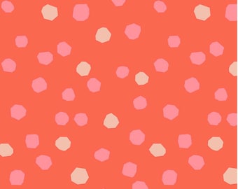 First Light Chunky Dots Polka Dots Tangerine Dream -- 1/2 Yard Cut | Ruby Star Society | RS5048 13