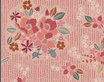 Floral Keepsakes Soft -- 1/2 Yard Cut | Woodland Keeper | Maureen Cracknell for Art Gallery Fabrics | WKP79505