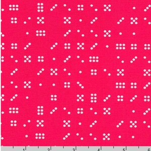 Violet Craft Modern Classics Watermelon -- 1/2 Yard Cut | Robert Kaufman | AVL-18711-377 WATERMELON
