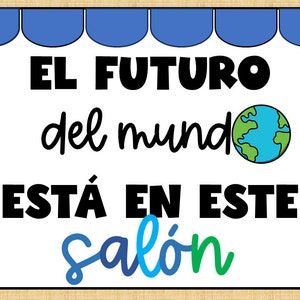 Bulletin board Spanish - El Futuro del Mundo