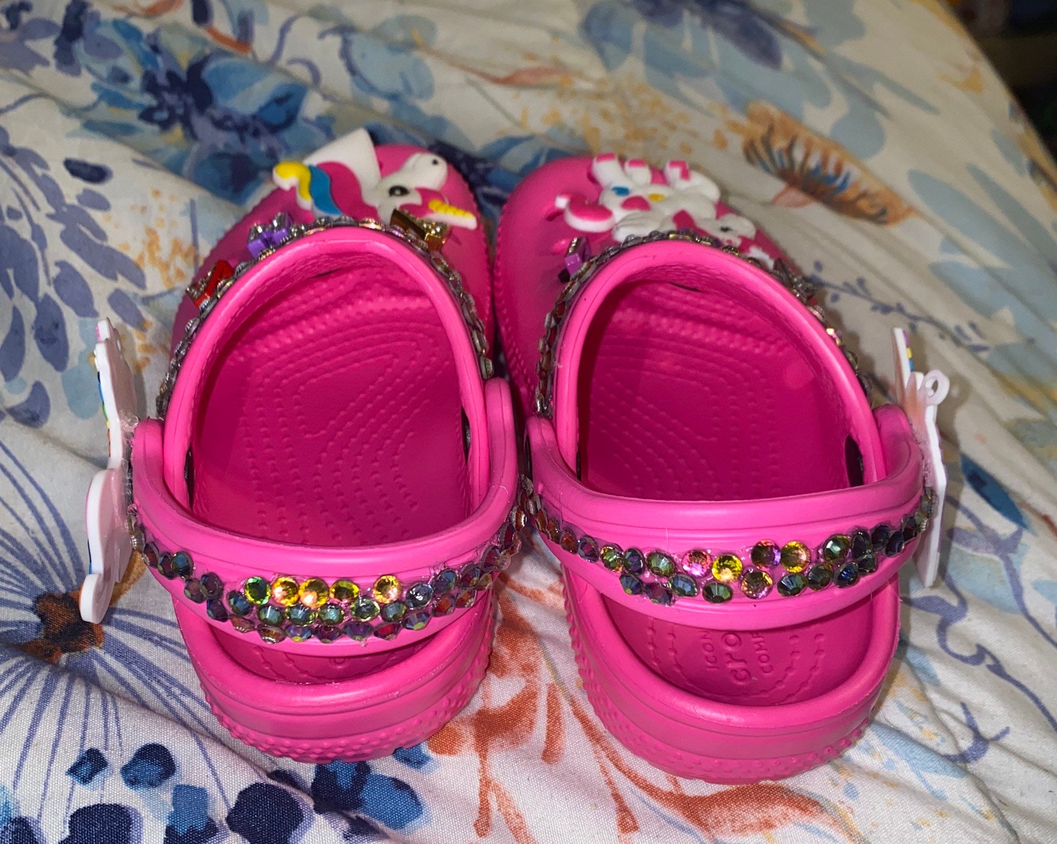 Toddler girls crocs Etsy