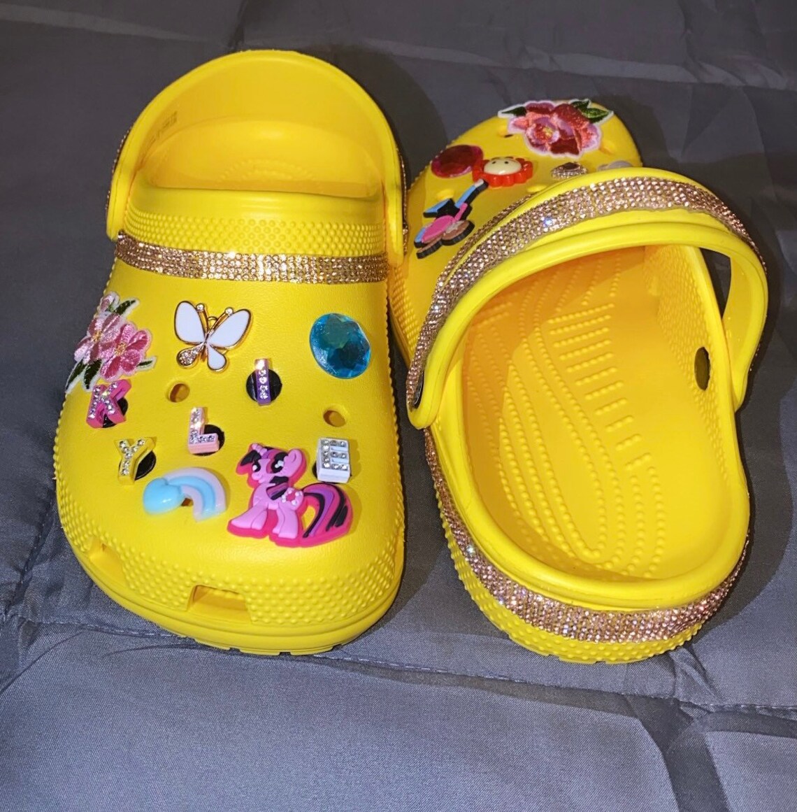 Little girls crocs Etsy