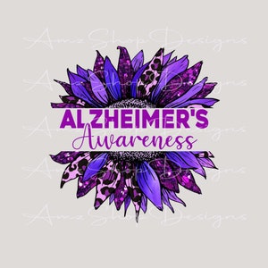 Alzheimer&#39;s Awareness png, Purple Ribbon png, End Alzheimer&#39;s png, Alzheimer Mom Dad, Gift For Mom Dad Grandmother Grandfather