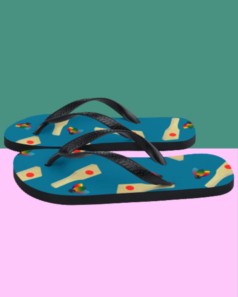 Tongs Unisex Hanetsuki / Sandales de plage de style japonais / Sandales à lanières Unisexes colorées et confortables / Chaussures sliders dété japonaises image 8