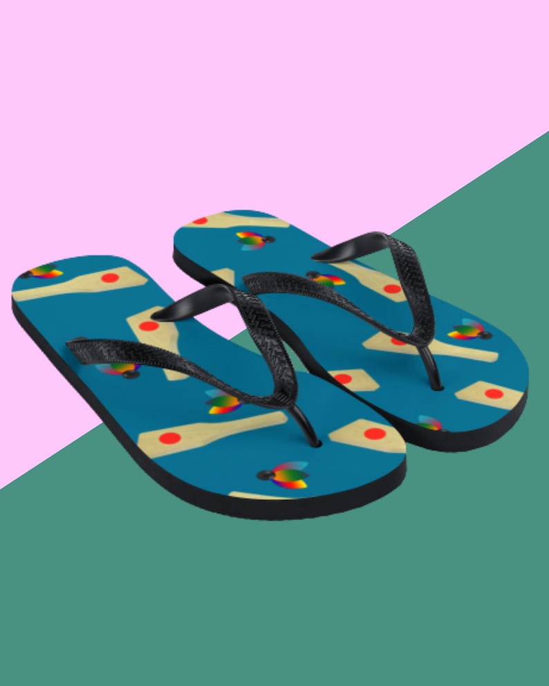Tongs Unisex Hanetsuki / Sandales de plage de style japonais / Sandales à lanières Unisexes colorées et confortables / Chaussures sliders dété japonaises image 7