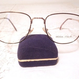 Moda Italia Designer Eyeglasses Eyeglass Frames 18K GP Gold Red Tortoise  Lot 732