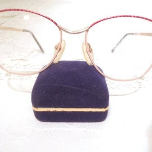 Eyewear International Designer Eyeglass Frames Pink Red Large  Lot 752