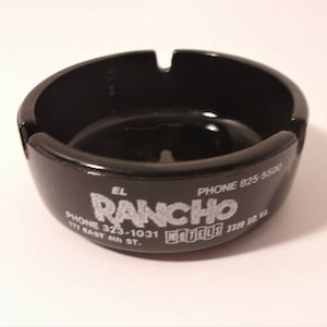 Vintage Sands El Rancho Casino Advertising Ashtray Trinket Dish L127