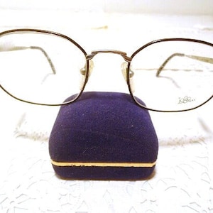 Logo Paris Designer Eyeglasses Eyeglass Frames France Black Silver Lot 648