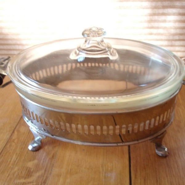 Antique Chafing Dish Etsy