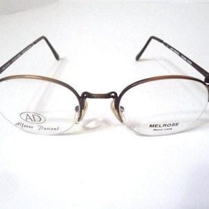 Alfonse Dumont Melrose montures de lunettes bronze antique 52-20 140 Lot 50
