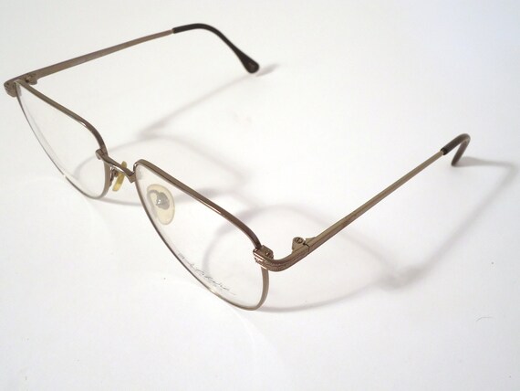 Wilshire Designs Eyeglass Frames Silver Black Siz… - image 2