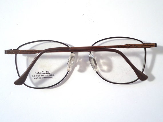 Vintage Designer Eyeglass Frames La Scala 938 Ant… - image 3