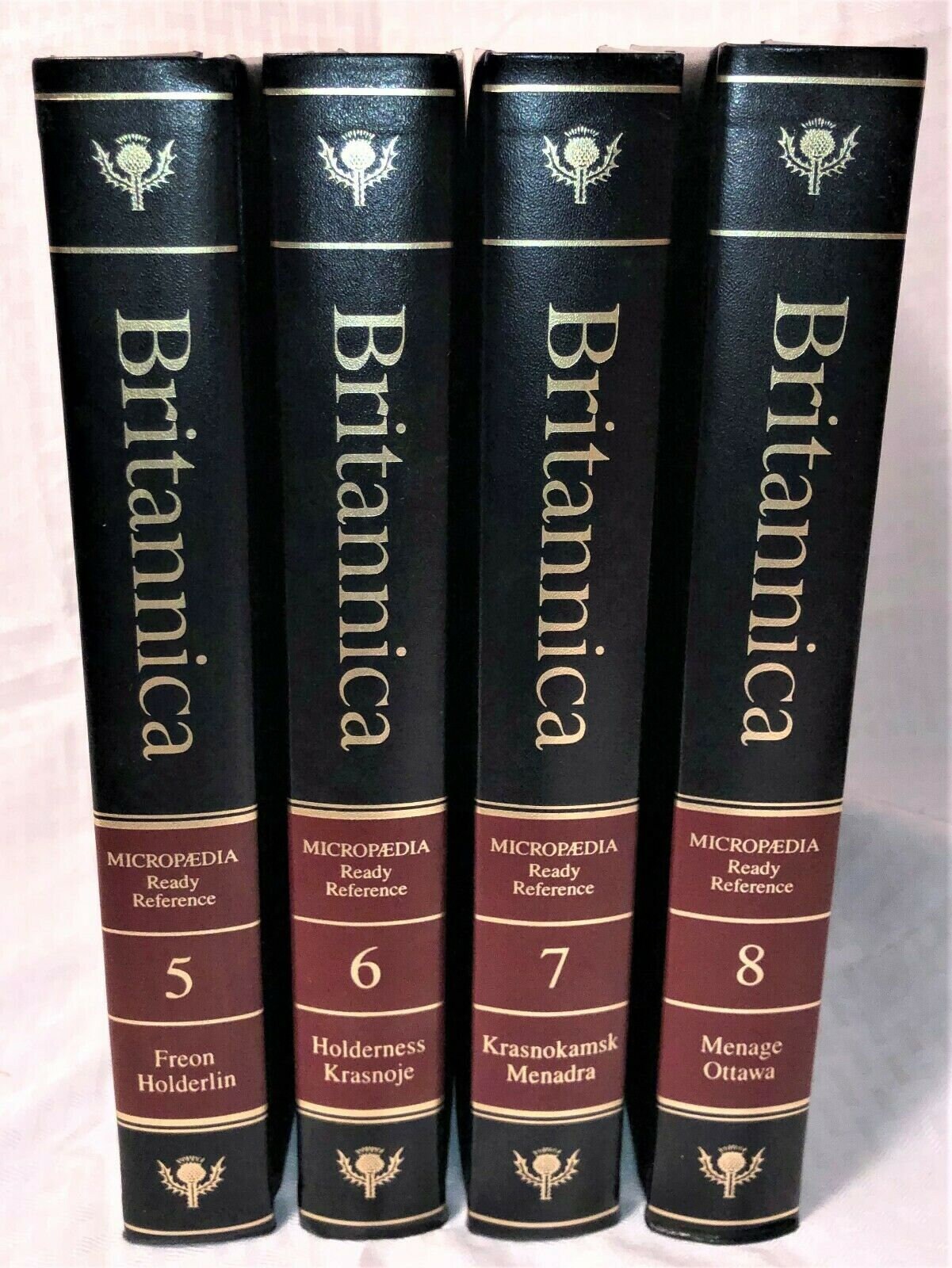 Vols 5 8 Encyclopedia Britannica Micropedia 15th Edition Etsy