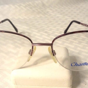 Vintage Charmant Eyeglass Frames Model 4428 Purple Crackle 53-19 135  Lot C22
