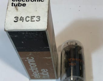 NOS RCA 34CE3 Elektronen Vacuümversterker Ham Radio Sweep Tube in Box T164