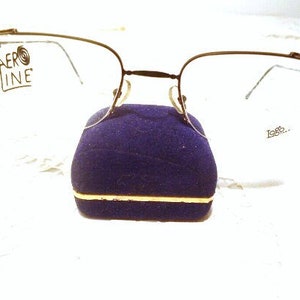 Aero Line Paris Designer Eyeglasses Eyeglass Half Frames France  Lot 656