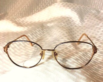 BVCBGMAXAZRIA ESEA Blue Gold Eyeglasses Frame 51-16-135mm  display picture 3