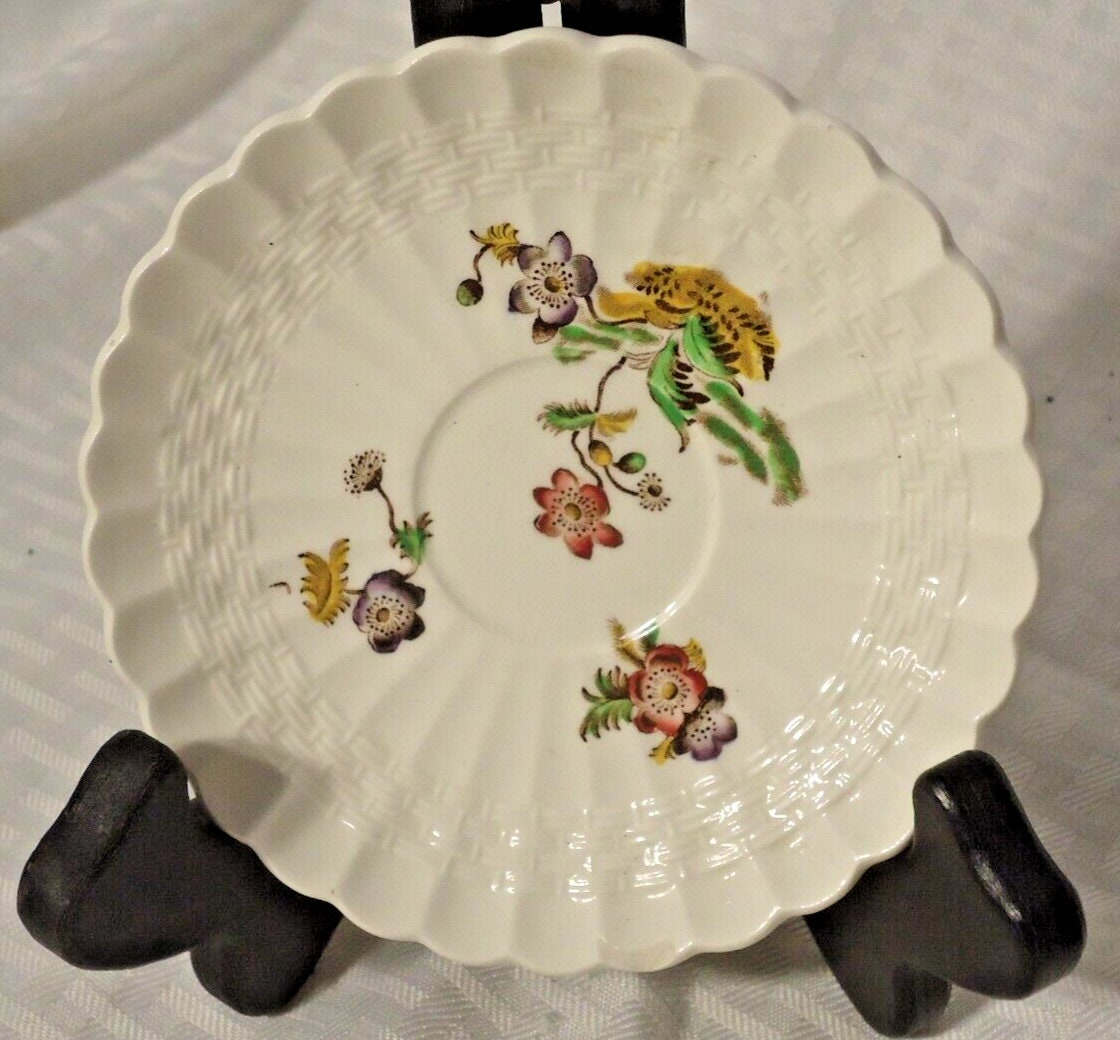 Vintage Copeland Spode England Saucer Replacement Wicker Lane