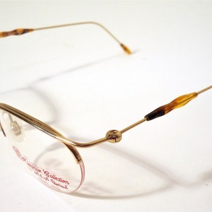Alexander Collection Designer Eyeglasses  Frames Elvira 49-19 130 Gold Lot 795
