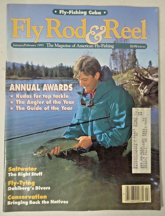 Fly Rod & Reel Fishing Magazine Back Issue January February 1993