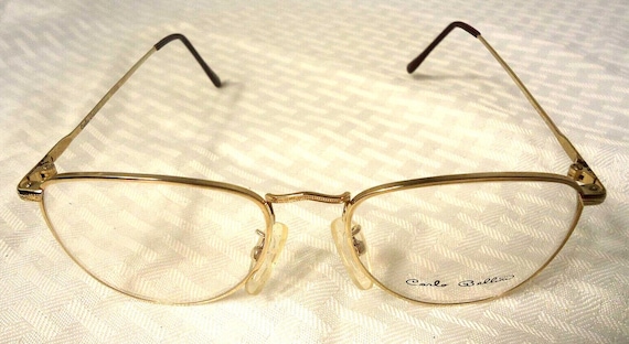 Vintage Carlo Bellini Paris Eyeglass Frame Gold B… - image 1
