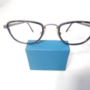 Mossimo Eyeglass Frames Italy Cavalier 024 CVIX Silver Purple 50 23 Lot 131