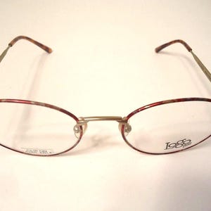 Logo Paris France Eyeglass Frames LM 828 Antique Tortoise 50-19 135 Lot 45