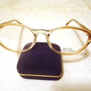 J and B Optical Sissy Flex Eyeglass Frames Brown 44 18 125 Lot 328A Vintage