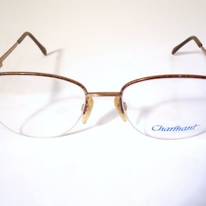 Charmant 4428 Designer Eyeglass Half Frames Multicolor 53-19 135 Lot 956