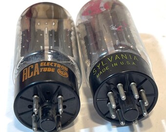 RCA Sylvania 5U4 G Rectifier Electron Amplifier Radio Vacuum Tube