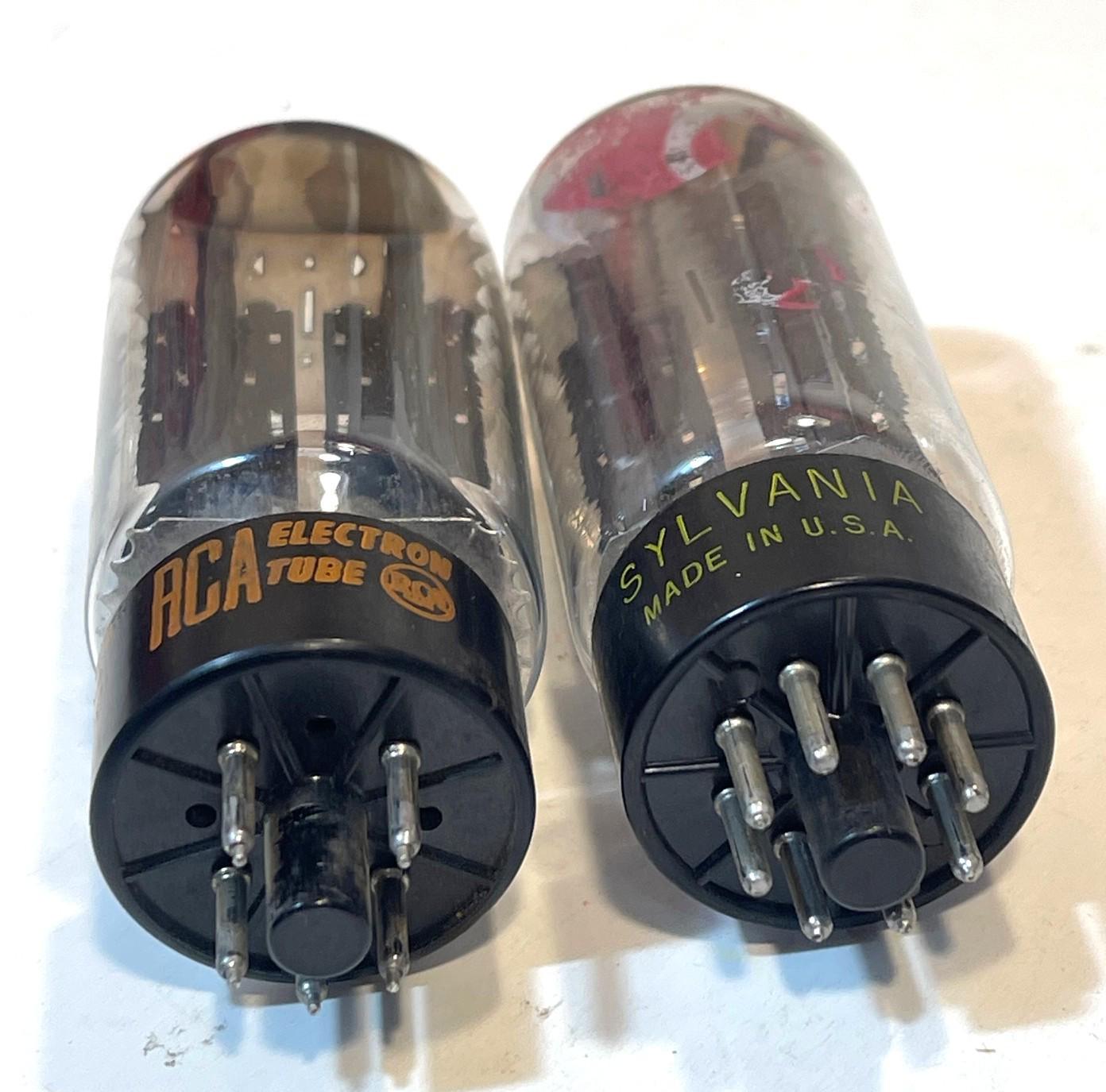 RCA Sylvania 5U4 G Rectifier Electron Amplifier Radio Vacuum Tube