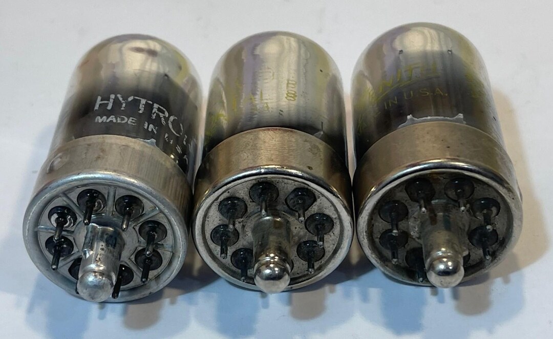 ヴィンテージ電子アンプ ラジオ用真空管 7AF7 14AF7 TV-7 テスト済み