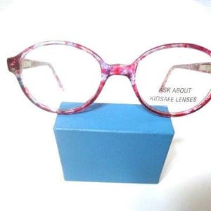 Dollond Aitchison KL45 Lindsay Childs Eyeglass Frames 125 Lot 109 Purple Vintage