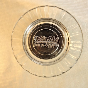 Vintage Edgewater Hotel Casino Laughlin Nevad Glass Ashtray Trinket Dish Lot 211