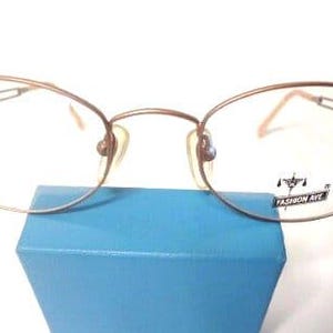 Fashion Ave. F.A.D. 3025 Matt Pastel Brown Eyeglass Frames 48/20/125 Lot 100