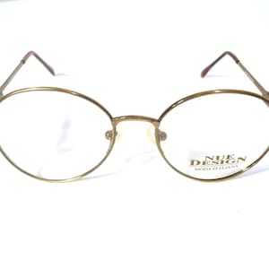 Nue Design Moda Italia Designer Eyeglasses Frames Bronze 2314 48-16 140 Lot 861