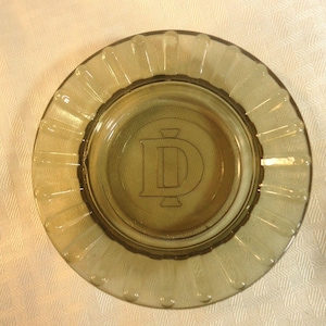 Vintage Desert Inn DI  Hotel Casino Glass Ashtray Trinket Dish Lot 222