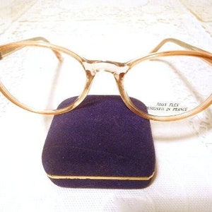 J and B Optical Sissy Flex Eyeglass Frames Pink 44 18 125 Lot 327A Vintage