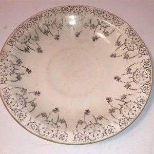 Vintage Saucer Plate For Victory Buy War Bonds and Stamps 22 K. Gold Plate