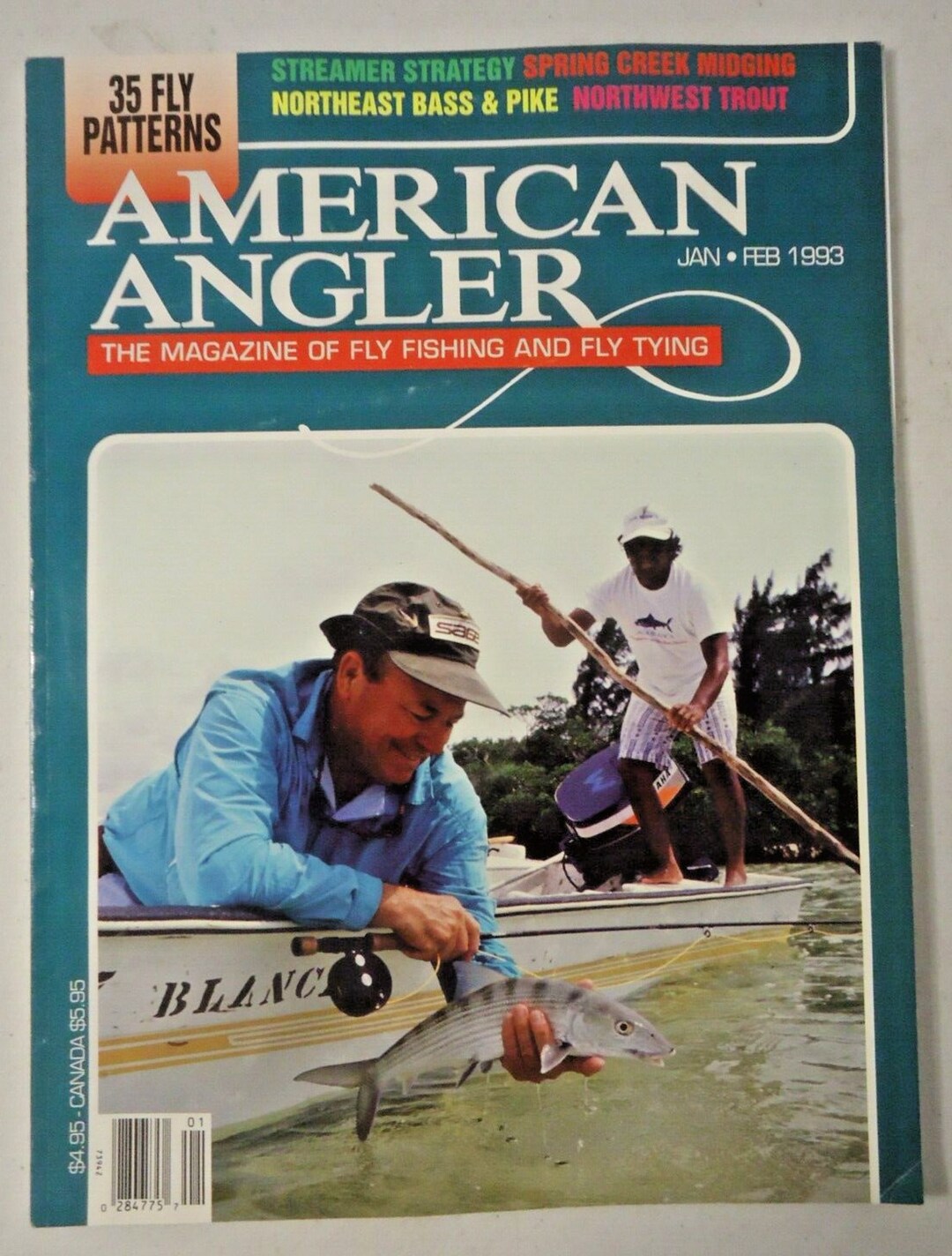American Angler Magazine Back Issue January - February 1993 Fly Tyer - Etsy