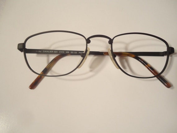 Mossimo Milano Italian Metal Eyeglass Frames Cavalier 024 CVIX MB